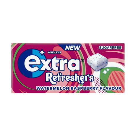 Wrigley's Extra Refreshers Chewing Gum Watermelon Raspberry Flavour 15.6g | Asian Grocery UK