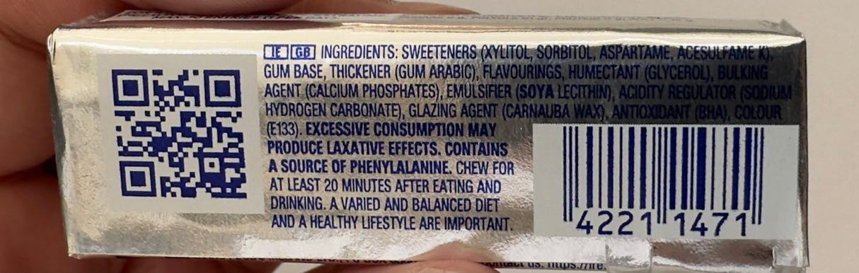 Wrigley's Extra White Chewing Gum
