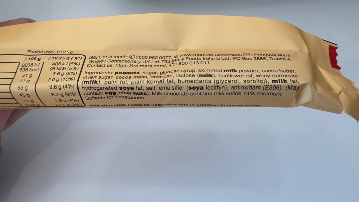 Snickers Creamy Peanut Butter 3 (54.75g)