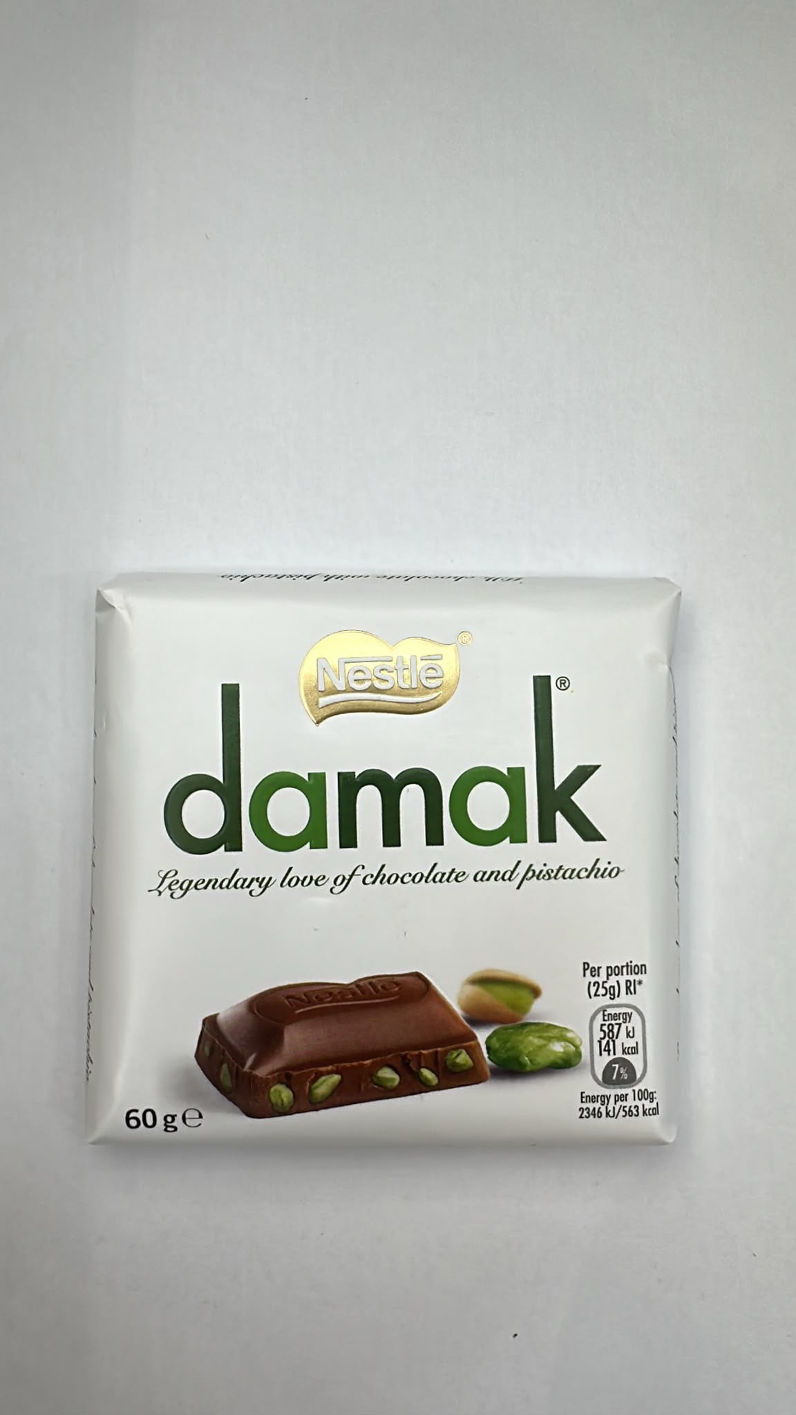 Nestlé Damak Milk Chocolate with Pistachio 60g