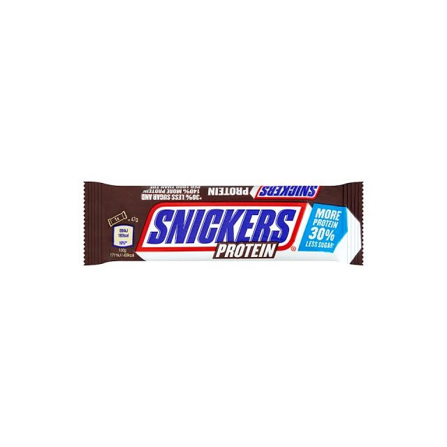 Snickers Protein Bar 47g – High Protein Milk Chocolate Bar with Caramel and Peanuts