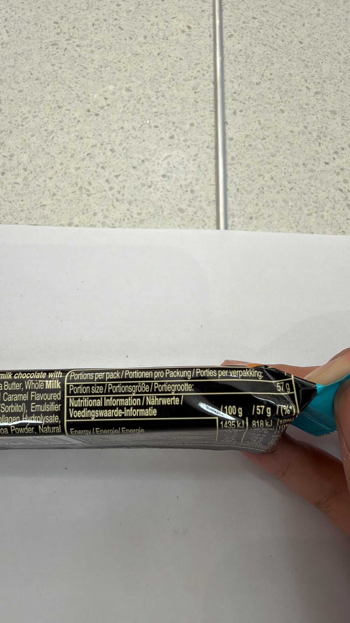 Mars Hi Protein Low Sugar Salted Caramel Bar 57g
