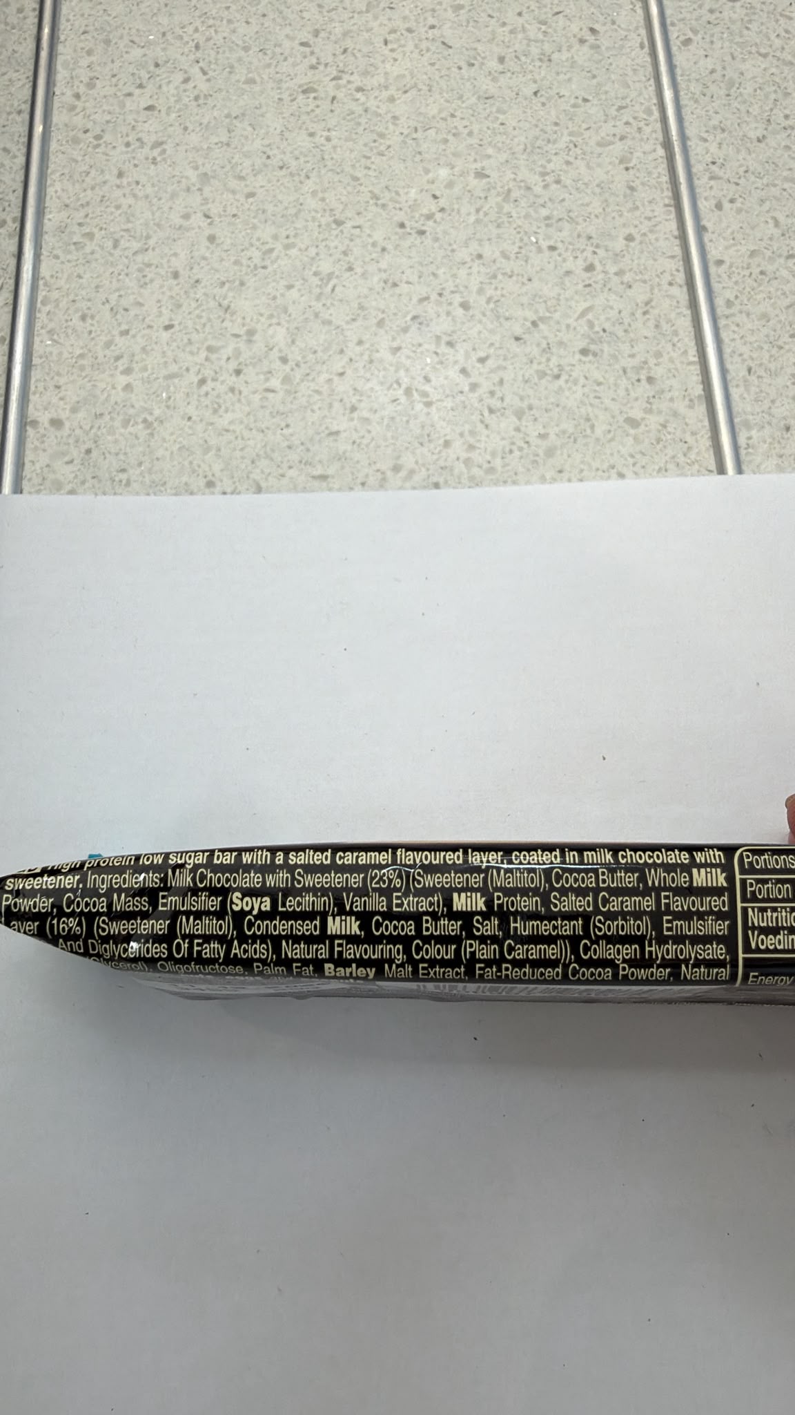 Mars Hi Protein Low Sugar Salted Caramel Bar 57g