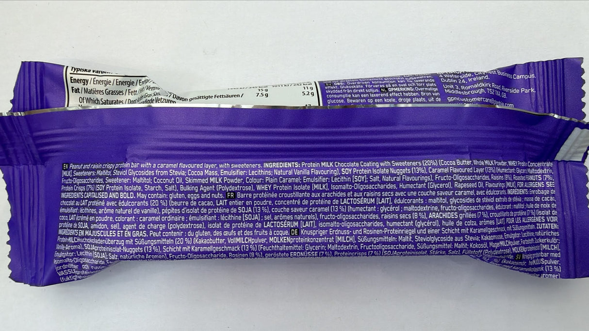 Optimum Nutrition Nutty Chocolate Caramel Protein Bar 70g