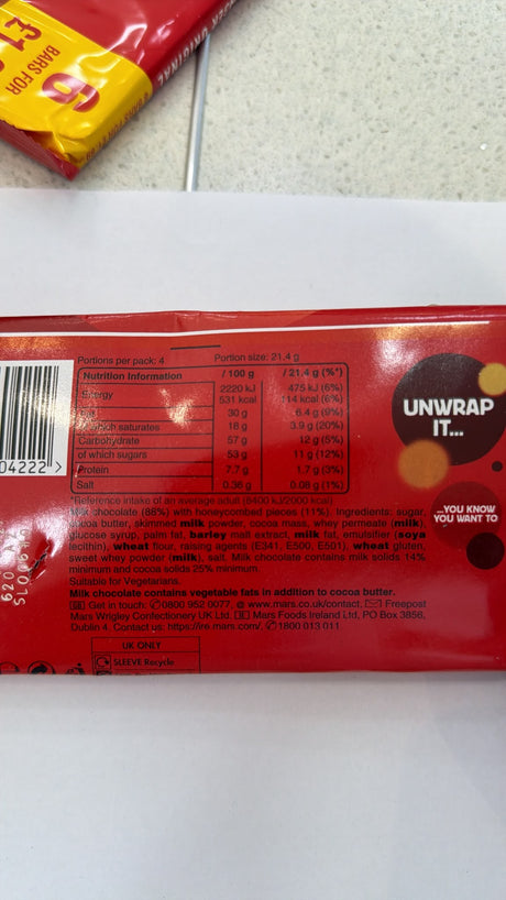 Maltesers Teasers Chocolate Bar 100g | Asian Grocery UK