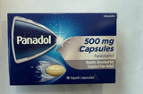 Panadol 500mg Capsules Paracetamol 16 Liquid Capsules