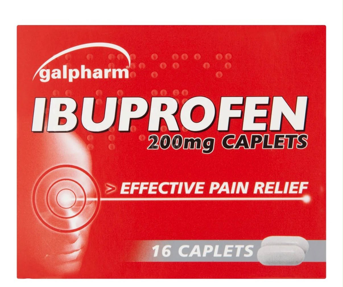 Galpharm Ibuprofen 200mg Tablets 16s