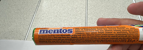 Mentos Fanta Orange Chewy Dragees 37.5g | Asian Grocery UK