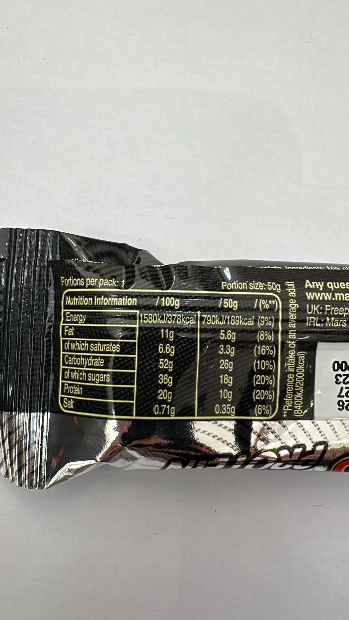 Mars Protein Bar 50g | Asian Grocery UK