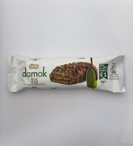 Nestle Damak Ala Pistachio Chocolate Wafer Bar 30g | Asian Grocery UK