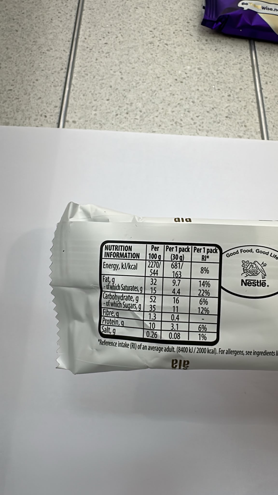 Nestle Damak Ala Pistachio Chocolate Wafer Bar 30g | Asian Grocery UK