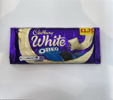 White Chocolate Bar with Oreo Biscuit Pieces 120g | Asian Grocery UK