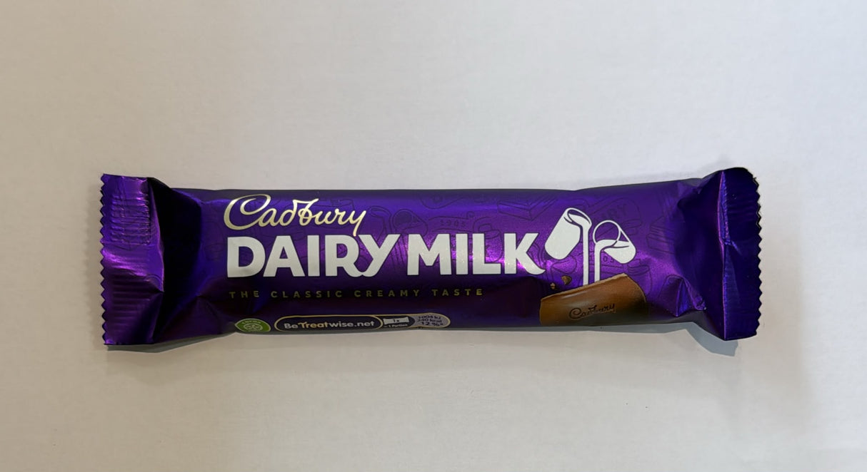 Cadbury Dairy Milk Chocolate Bar 45g | Asian Grocery UK