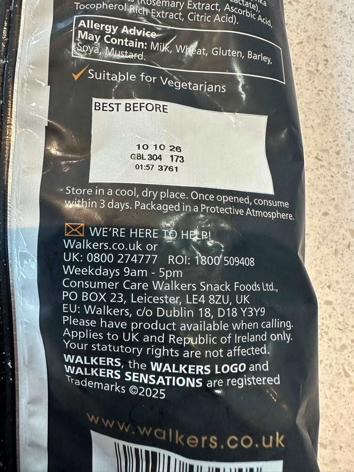 Walkers Sensations Roasted Chicken & Thyme Crisps 65g | Asian Grocery UK