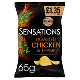 Walkers Sensations Roasted Chicken & Thyme Crisps 65g | Asian Grocery UK