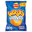 Walkers Baked Wotsits Giants Really Cheesy Corn Puffs 60g | Asian Grocery UK