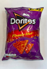 Doritos Flamin' Hot Flavour Corn Chips 70g | Asian Grocery UK