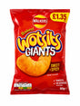Walkers Baked Wotsits Giants Sweet & Spicy Flavour Corn Puffs 60g | Asian Grocery UK