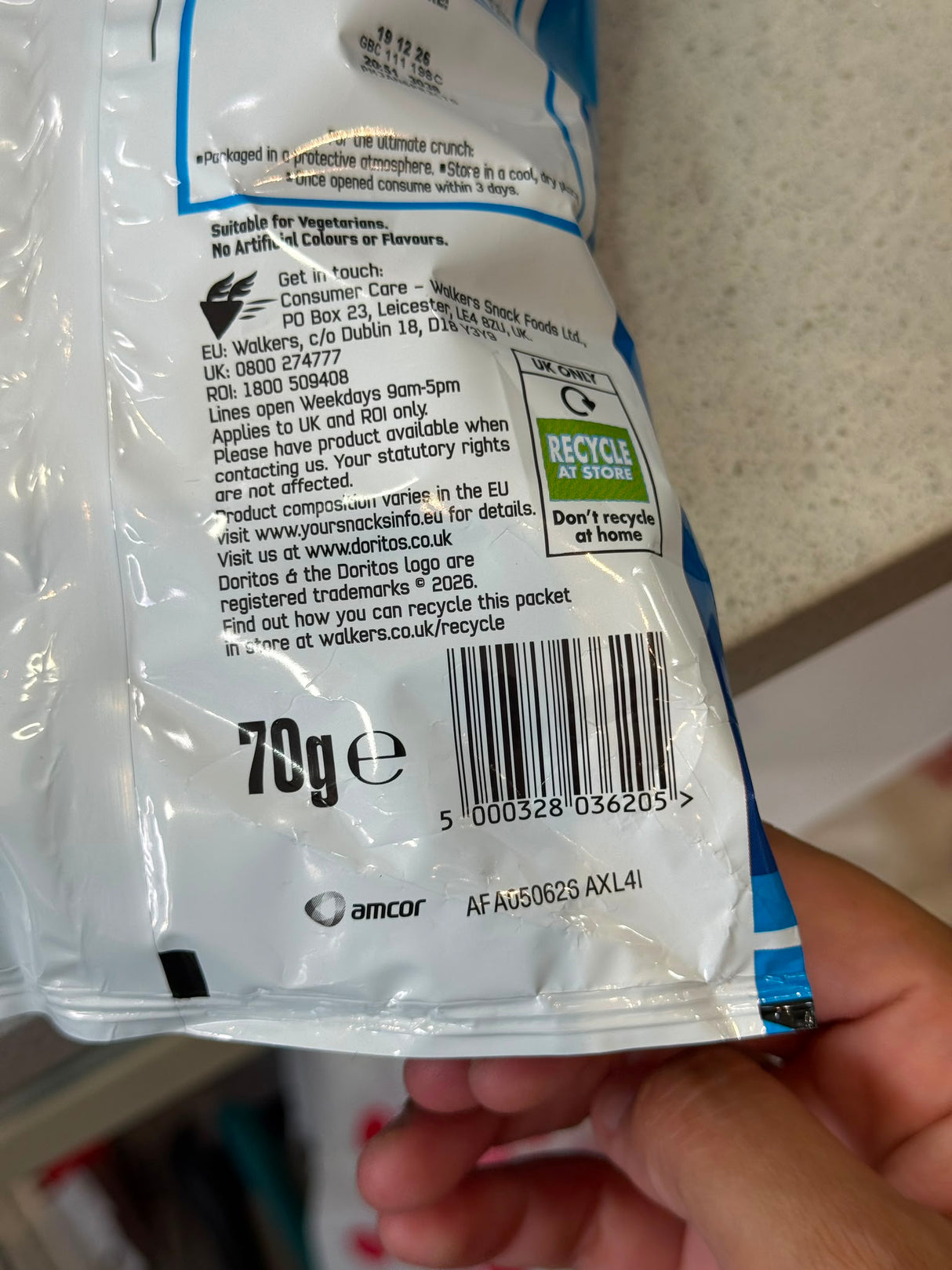 Doritos Cool Original Flavour Corn Chips 70g | Asian Grocery UK