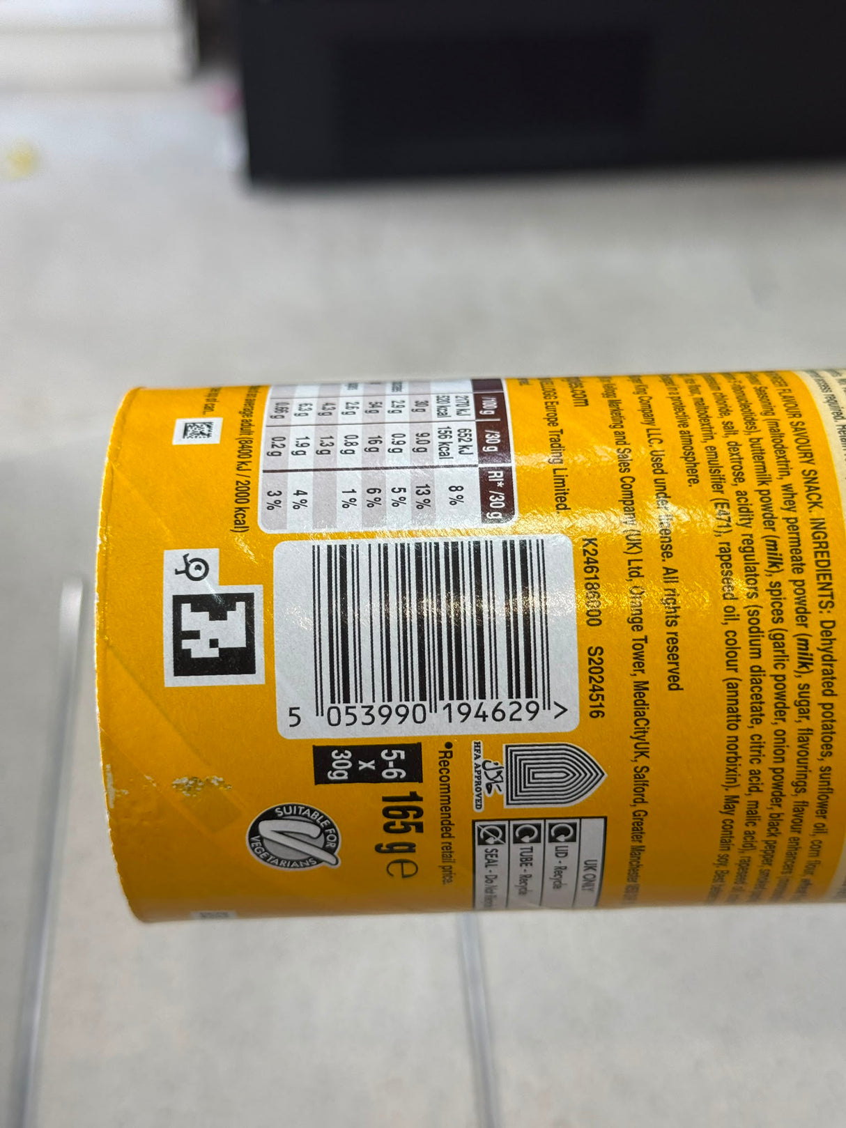 Pringles Burger King Chicken Royale Flavour Crisps 165g | Asian Grocery UK