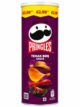 Pringles Texas BBQ Sauce Flavour Crisps 165g | Asian Grocery UK