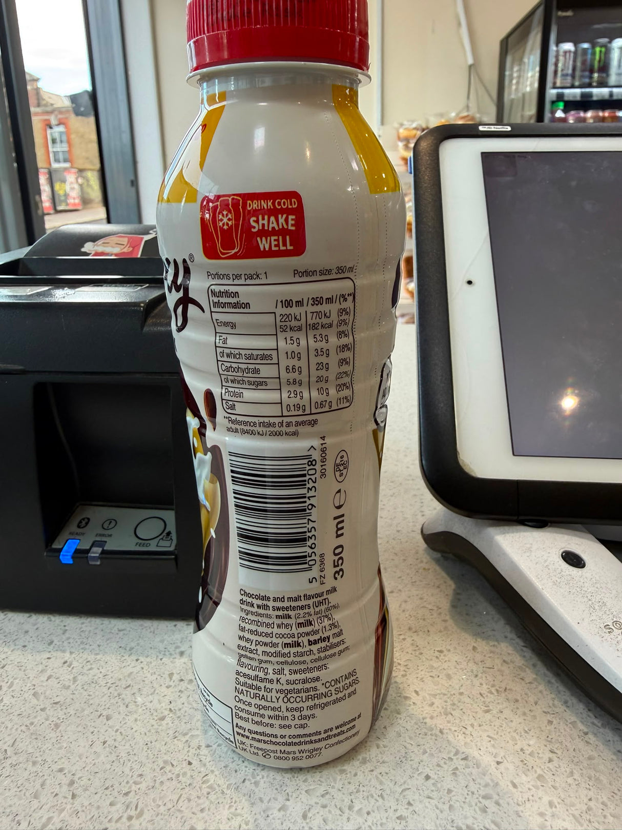 Galaxy Milk Drink Chocolate and Malt 350ml | Asian Grocery UK