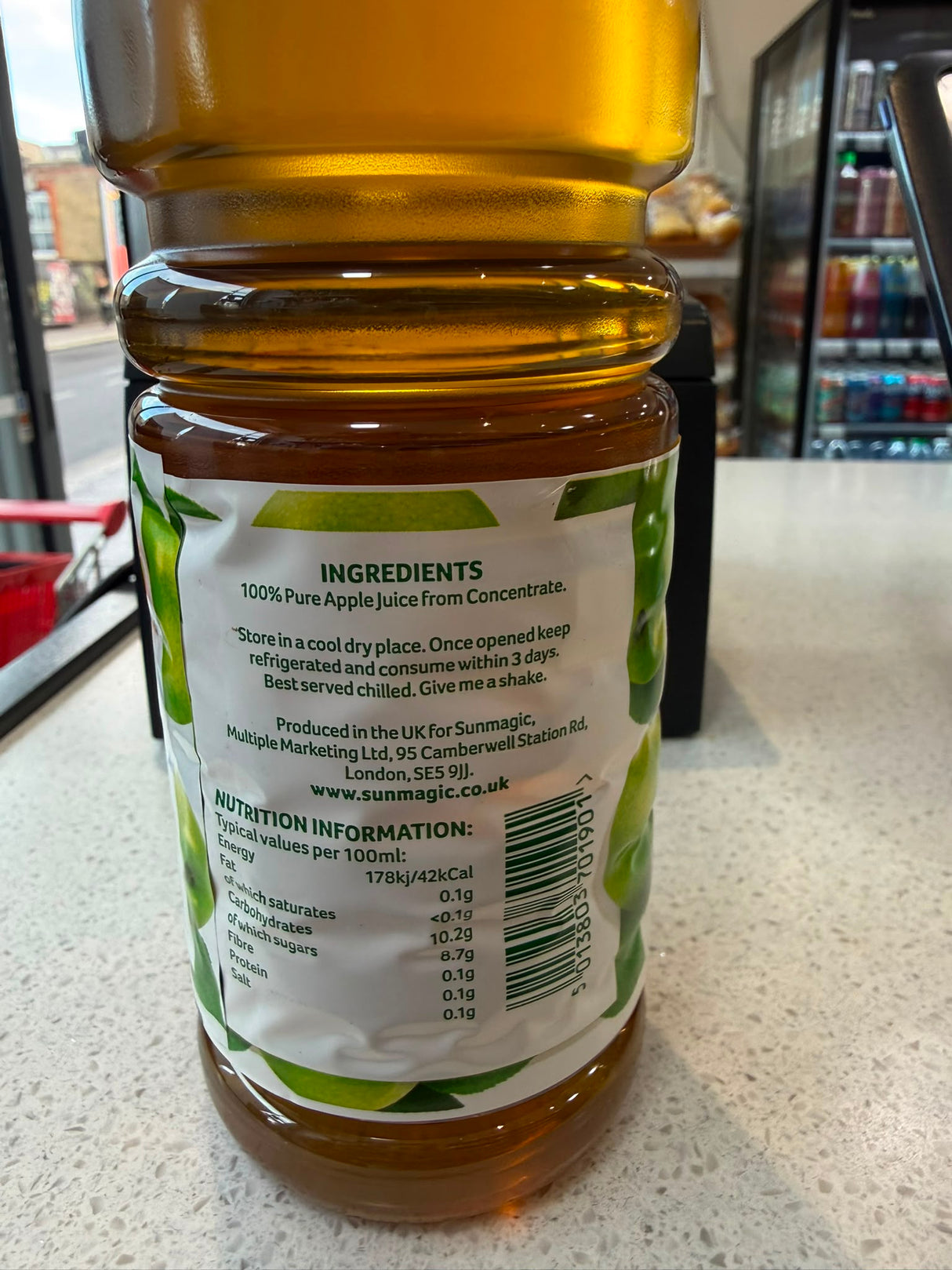 Sun Magic 100% Pure Apple Juice From Concentrate 500ml | Asian Grocery UK