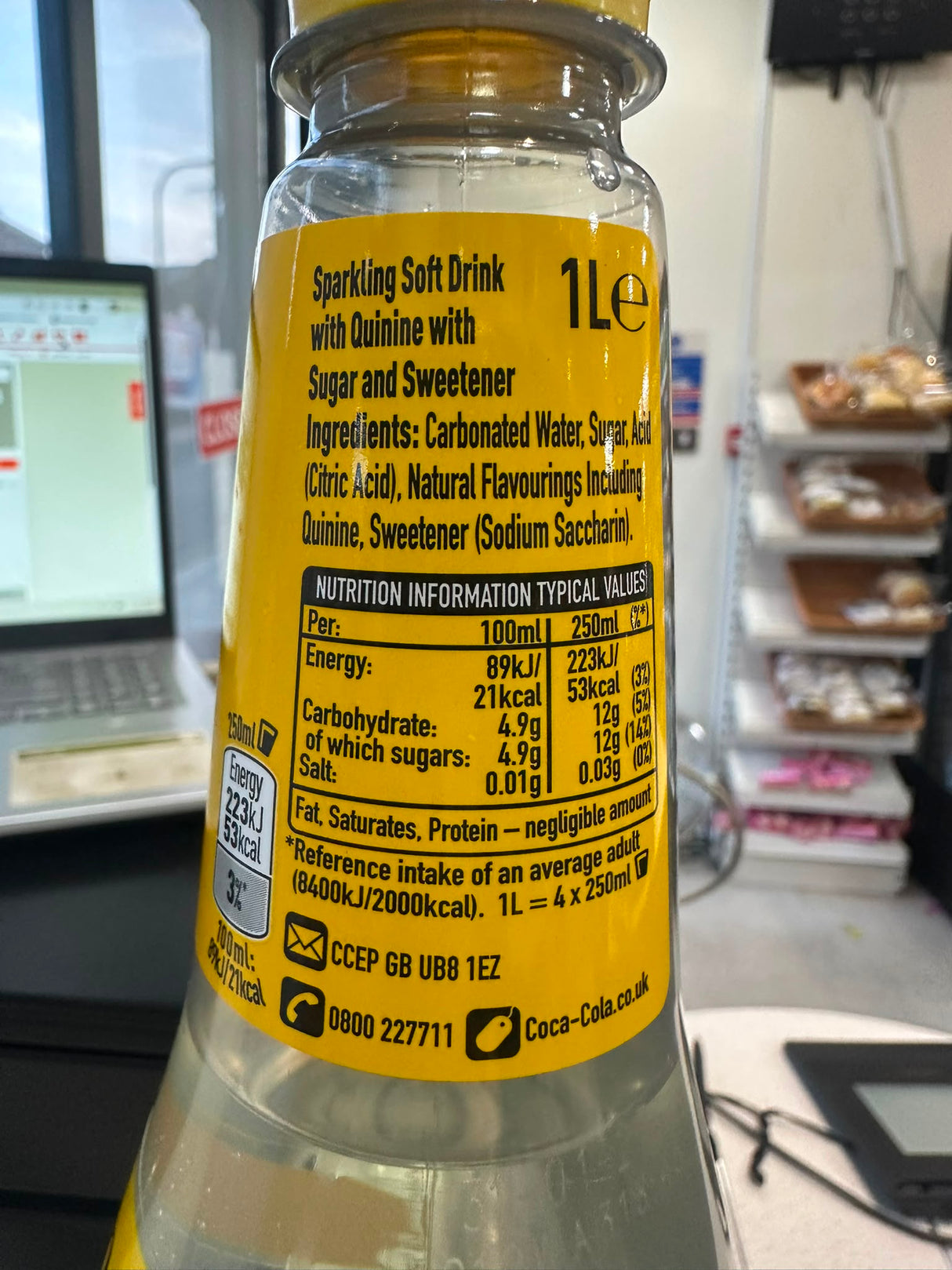 Schweppes Indian Tonic Water 1L | Asian Grocery UK