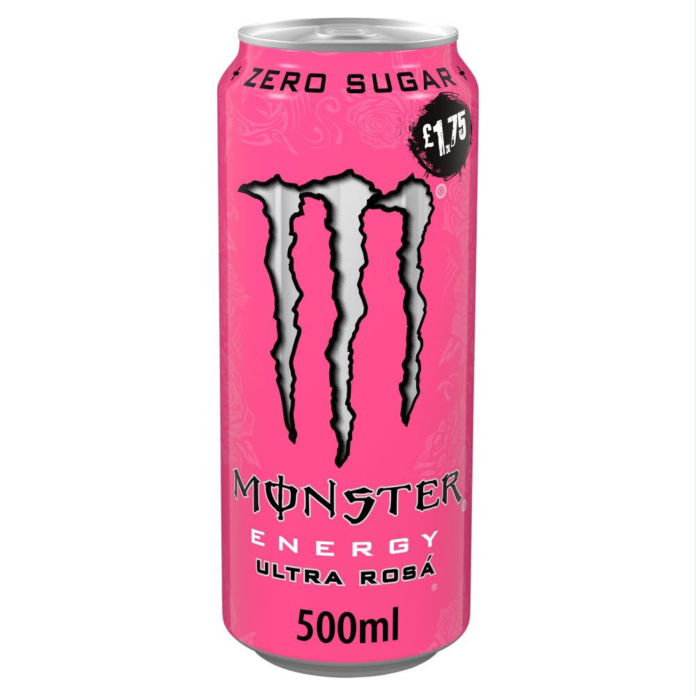 Monster Energy Ultra Rosa Zero Sugar 500ml | Asian Grocery UK