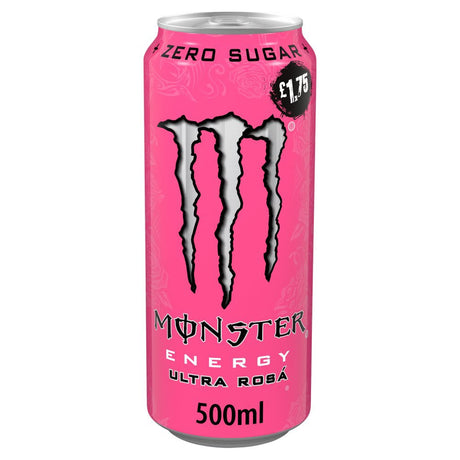 Monster Energy Ultra Rosa Zero Sugar 500ml | Asian Grocery UK