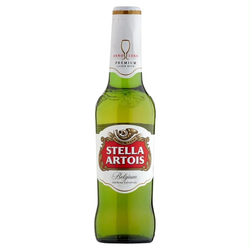 Stella Artois Premium Lager Beer 284ml | Asian Grocery UK