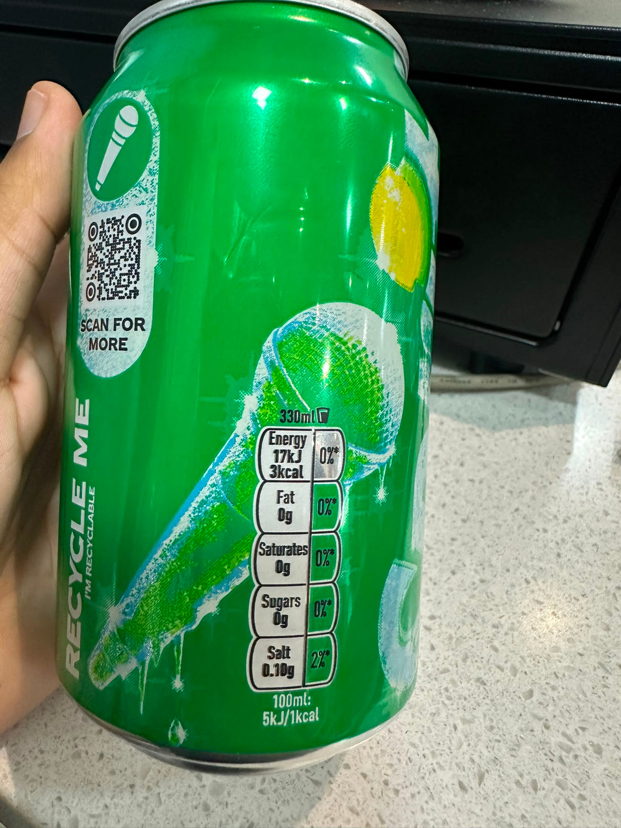 Sprite Zero Sugar Lemon-Lime Can 330ml | Asian Grocery UK
