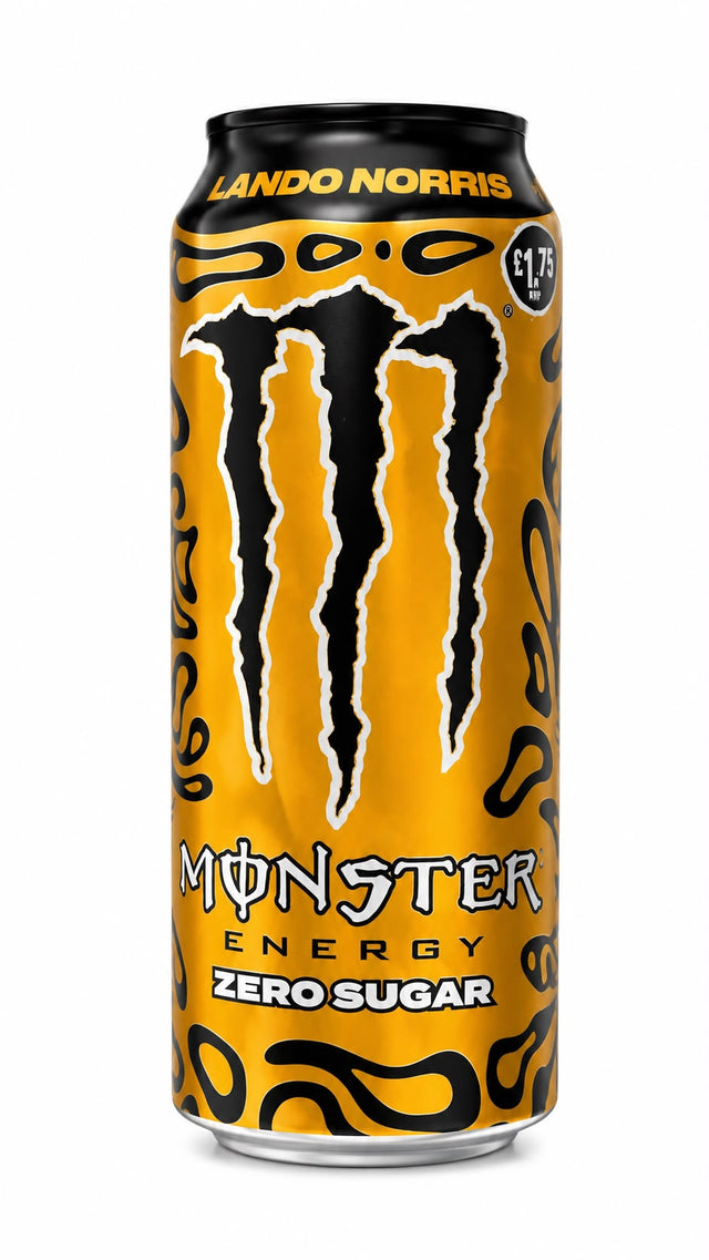 Monster Energy Lando Norris Zero Sugar Energy Drink 500ml | Asian Grocery UK