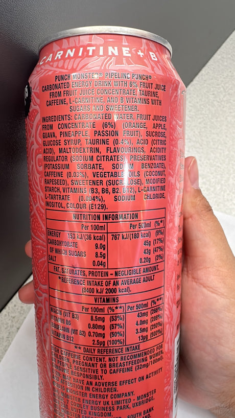 Monster Energy Pipeline Punch 500ml | Asian Grocery UK