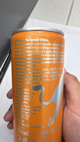 Red Bull The Apricot Edition Apricot-Strawberry Energy Drink 250ml | Asian Grocery UK