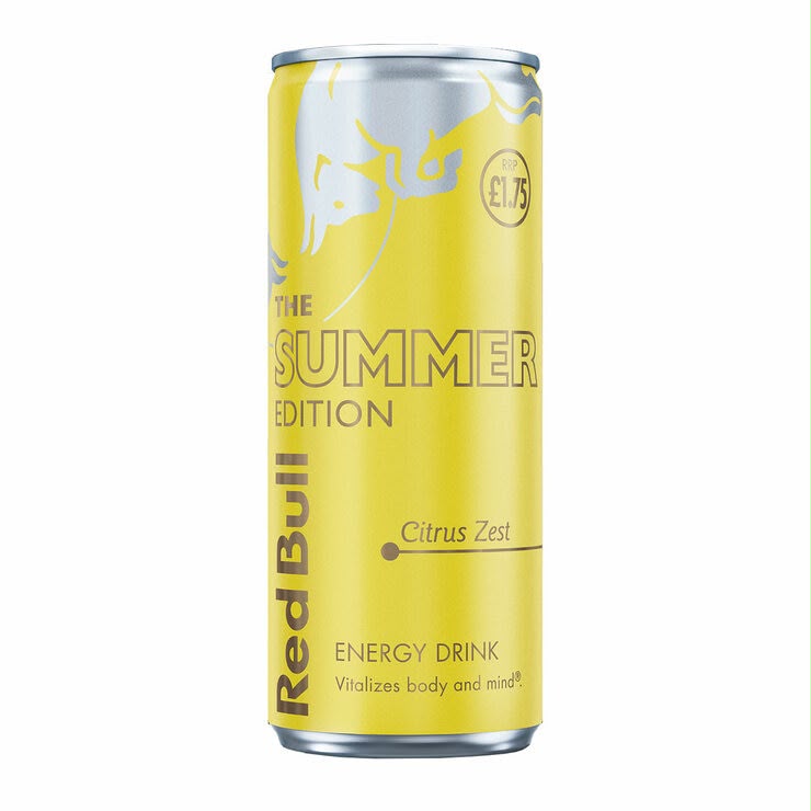 Red Bull Summer Edition Citrus Zest Energy Drink 250ml | Asian Grocery UK