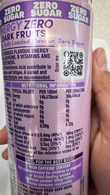 Boost Energy Zero Dark Fruits 250ml | Asian Grocery UK