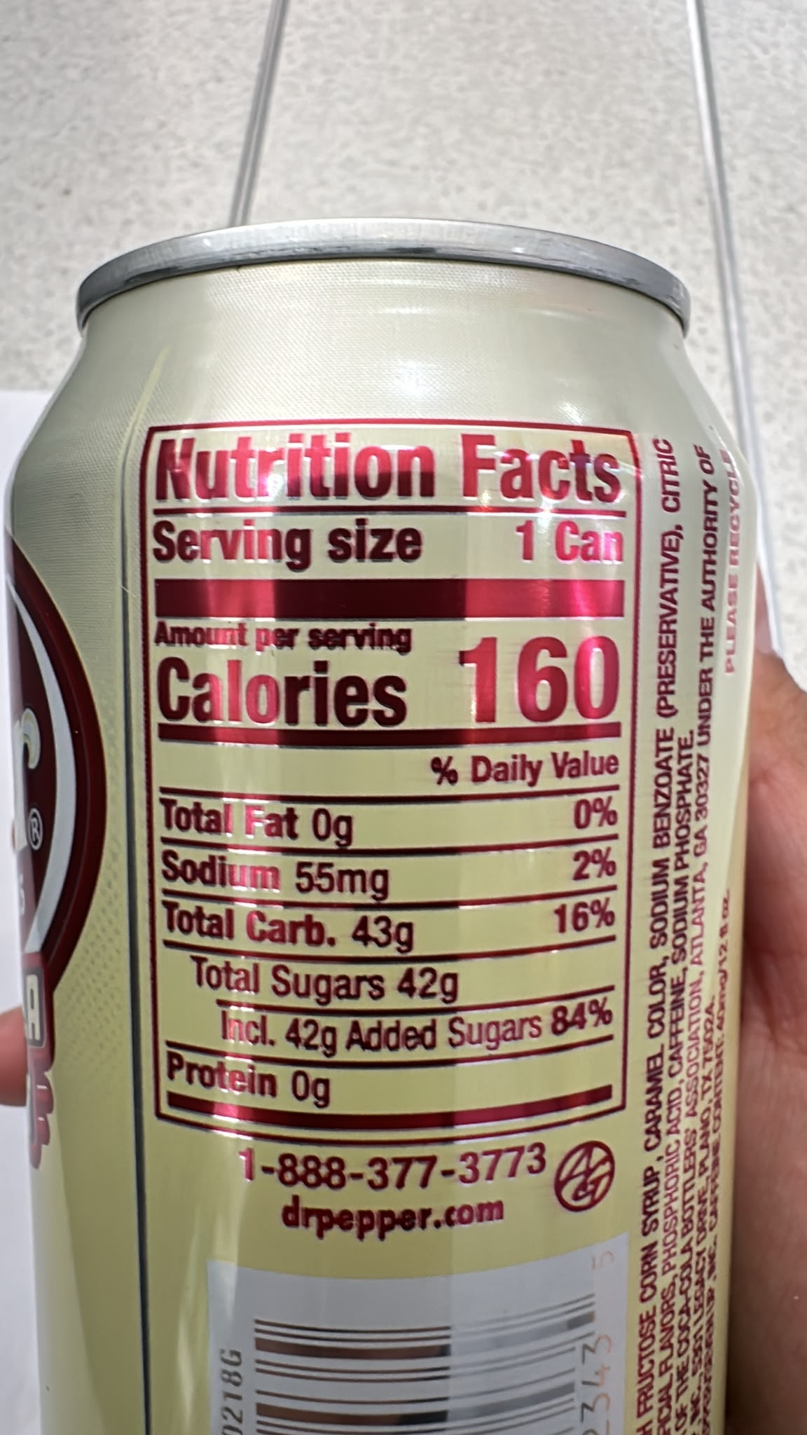 Dr Pepper Vanilla Float 355ml Can | Asian Grocery UK