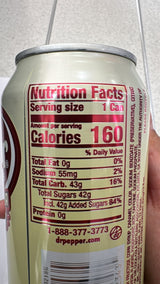 Dr Pepper Vanilla Float 355ml Can | Asian Grocery UK