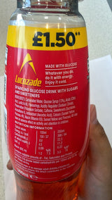 Lucozade Energy Original Sparkling Glucose Drink 500ml | Asian Grocery UK