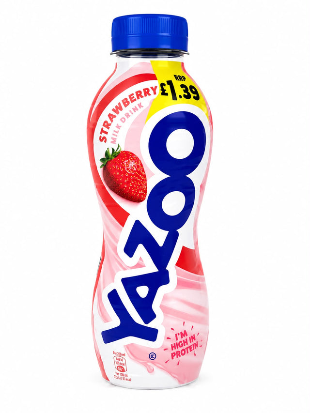 Yazoo Strawberry Milk Drink 400ml | Asian Grocery UK