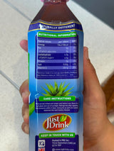 Just Drink Premium Aloe Drink Blueberry 500ml | Asian Grocery UK