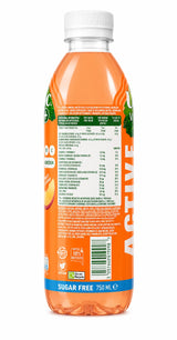 Volvic Vitamin+ Active Peach Flavour Sugar Free 750ml | Asian Grocery UK