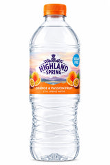 Highland Spring Orange & Passion Fruit Still Spring Water 750ml | Asian Grocery UK