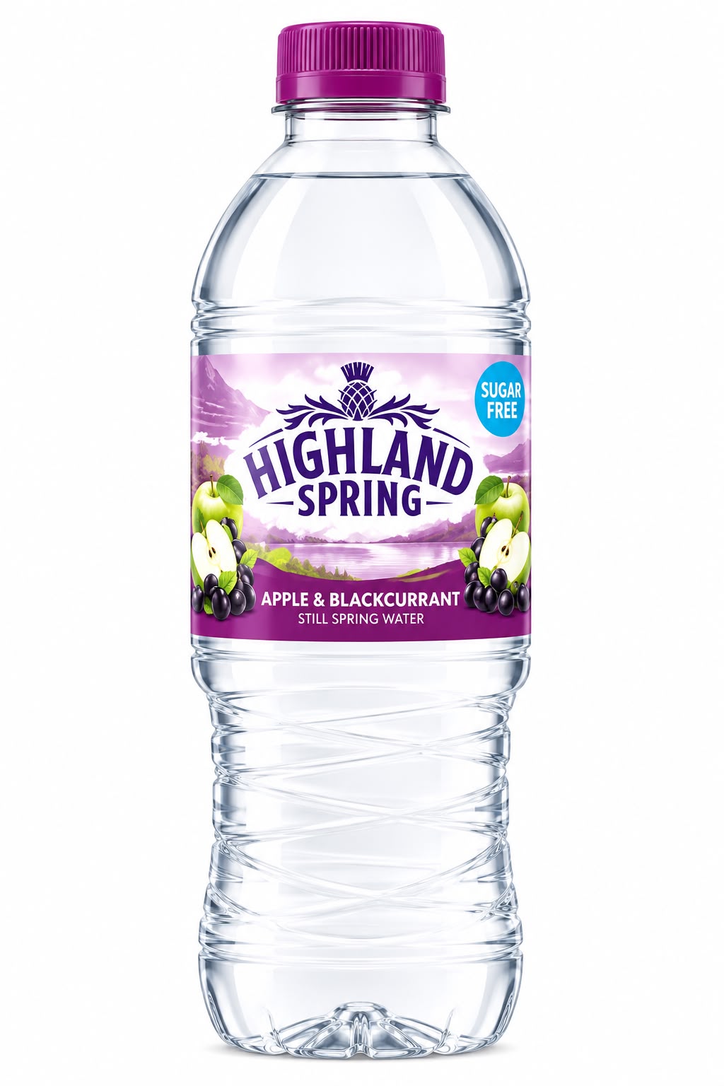 Highland Spring Apple & Blackcurrant Still Spring Water 750ml | Asian Grocery UK