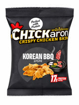 Chickaron Crispy Chicken Skin Korean BBQ 40g | Asian Grocery UK