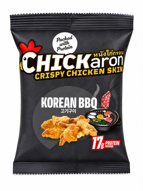 Chickaron Crispy Chicken Skin Korean BBQ 40g | Asian Grocery UK