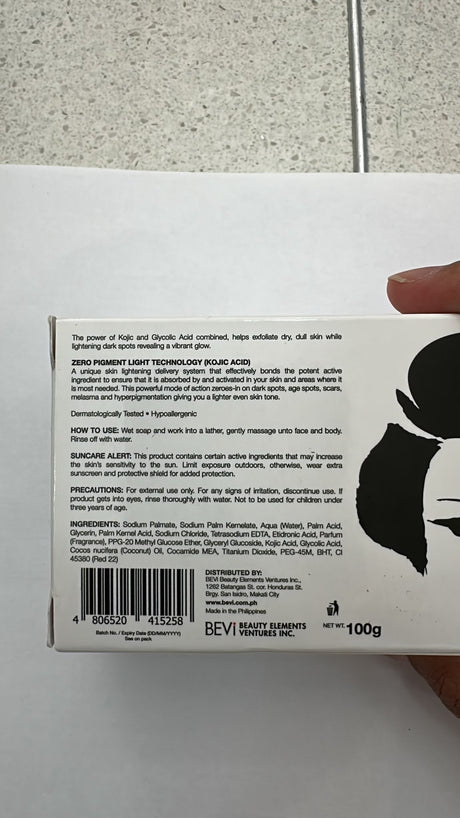 Kojie San Zero Pigment Light Glycolic Acid Soap 100g
