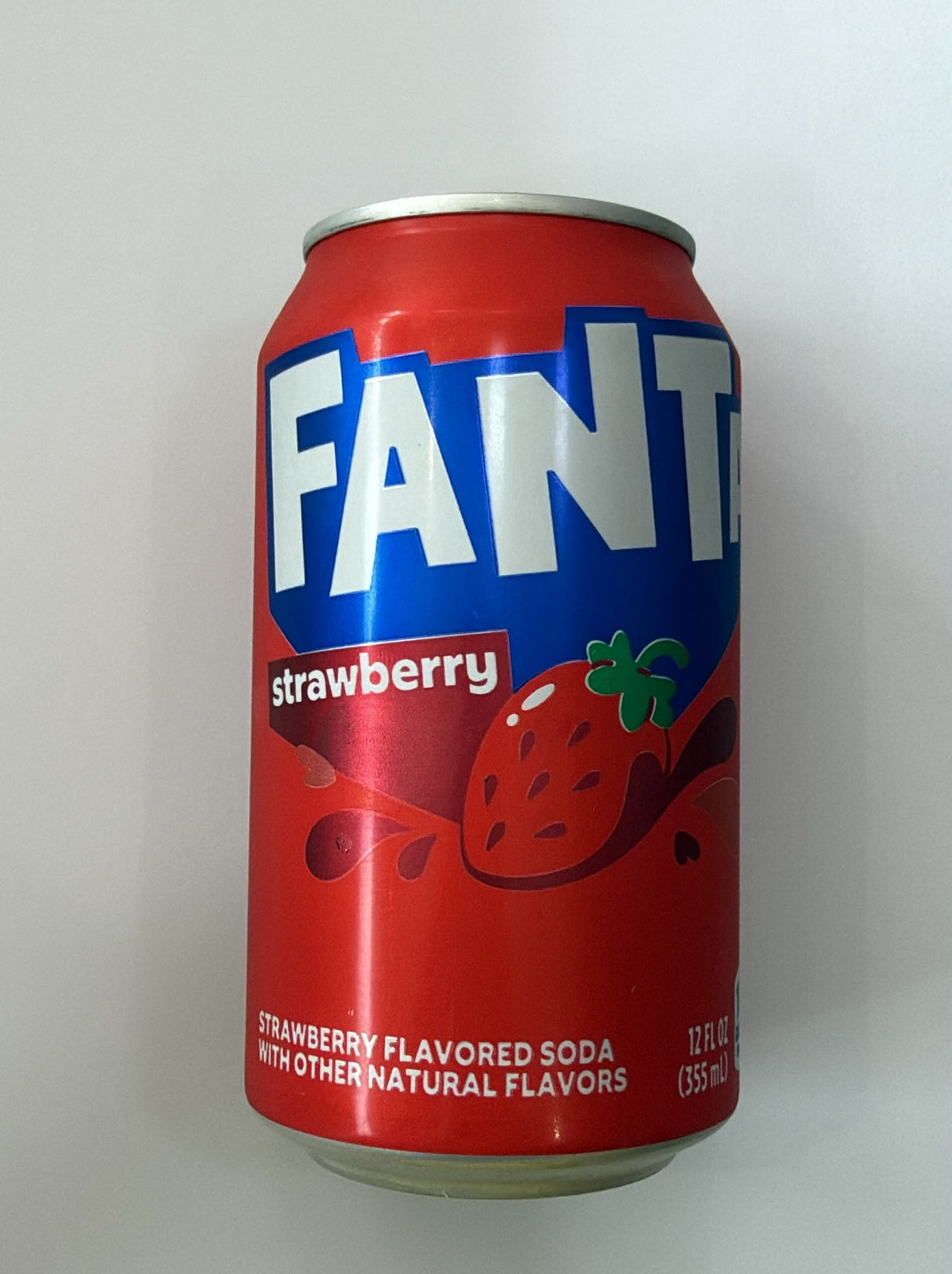 Fanta Strawberry Flavoured Soda 355ml Can | Asian Grocery UK