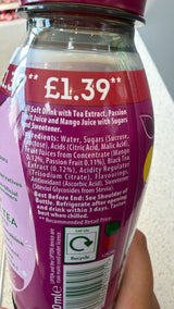 Lipton Tropical Ice Tea 500ml | Passion Fruit and Mango | Asian Grocery UK
